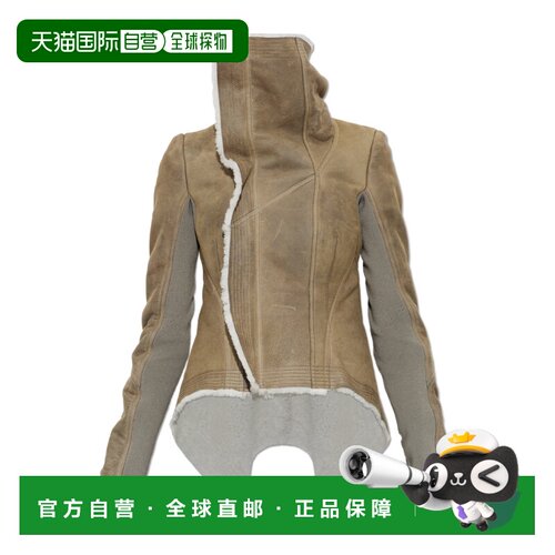 Rick Owens 长袖皮夹克 RP02F5731LSHCS 【付后1h可退】