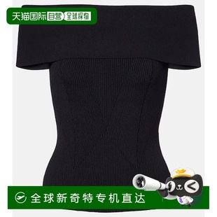 罗纹针织露肩上衣 1h可退 香港直邮Givenchy 纪梵希 女士