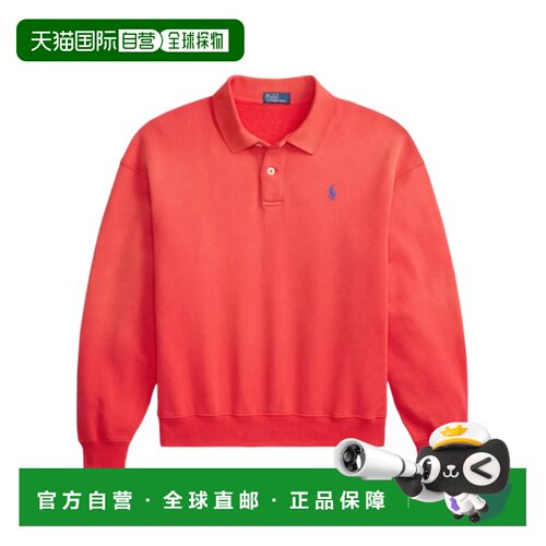 1h可退 香港直邮polo ralph lauren 女士 长袖polo式卫衣 26SS