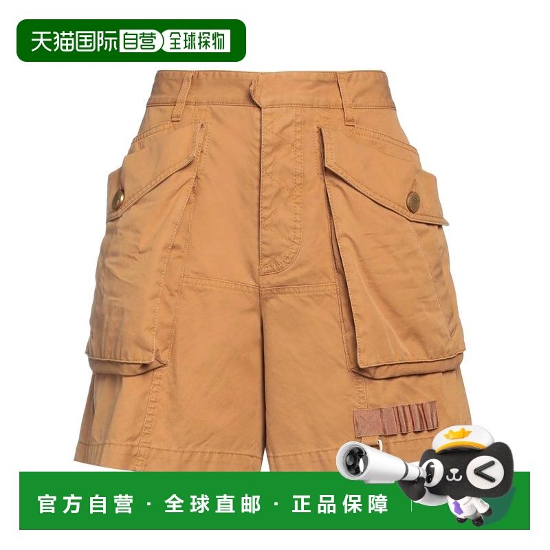 香港直邮Dsquared2 二次方 女士 短裤 brown棕色 舒适时尚,女装/女士精品,休闲裤,淘宝优惠券,粉丝福利购,淘宝优惠卷