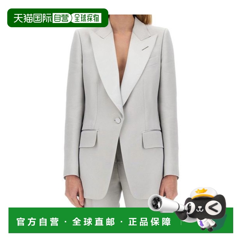 香港直邮Tom Ford 单排扣西装夹克 GI2994FAX1194IG052