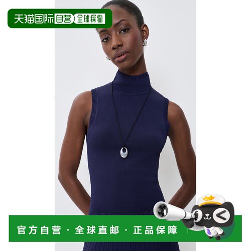 香港直邮Staud 女士 Montclair 上衣 blue蓝色 舒适时尚