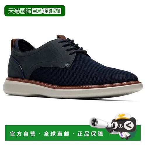 美国直邮clarks originals 其乐 男士 Brantin 素色休闲皮鞋