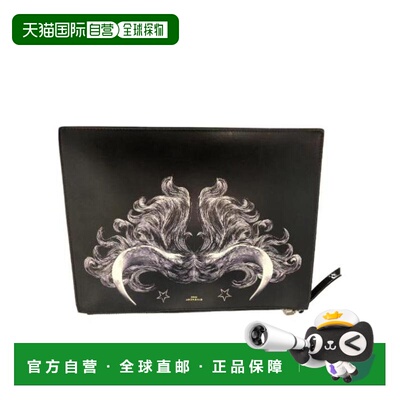 香港直邮GIVENCHY 男士手拿包 BK600XK07NDE00100 SS2018 黑色