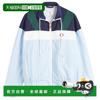 香港直邮Casablanca 男士 尼龙拉链夹克 MS25JK34201