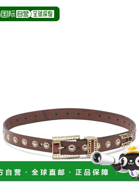 1h可退 香港直邮GOLDEN GOOSE 女士 绣花皮带 GWA00779A000774