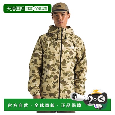 美国直邮the north face 北面 男士 Antora 防水印花连帽衫外套
