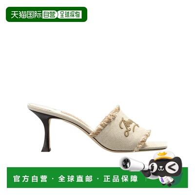 1h可退 Jimmy Choo 徽标高跟凉鞋 ALEXIA70EIK单鞋