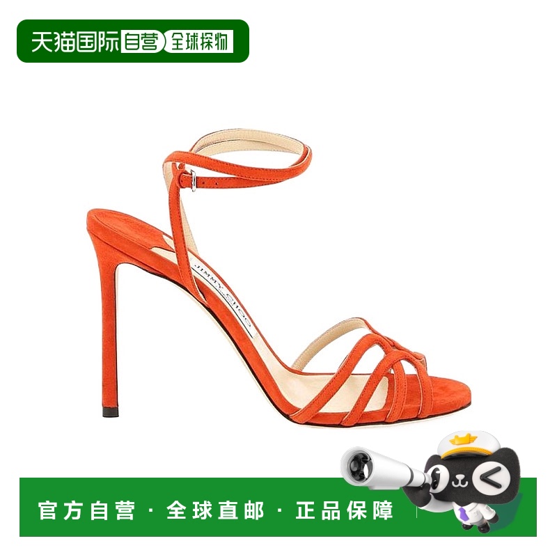 香港直邮Jimmy Choo 缠绕踝带高跟凉鞋 DSMIMI100SUE