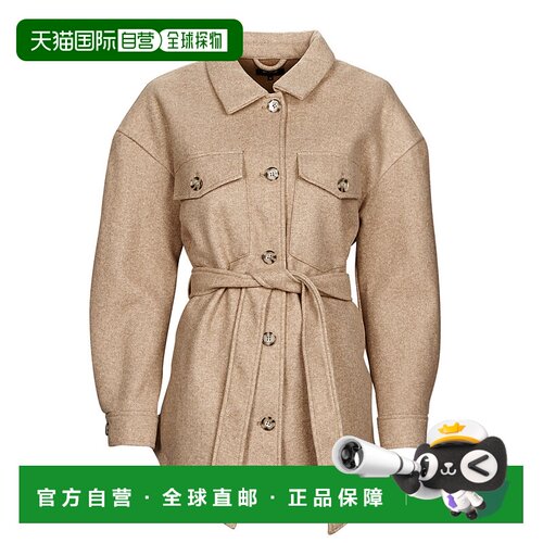 欧洲直邮Only 女士 ONLEMMA FREJA SHACKET OTW 大衣 棕色