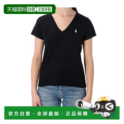 1h可退 香港直邮Polo Ralph Lauren V领T恤 211B14611短袖