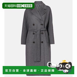 1h可退 香港直邮'S Max Mara 女士 Paul 双排扣初剪羊毛大衣西装
