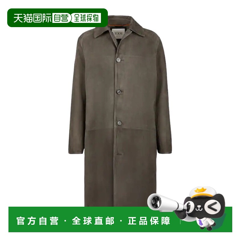 香港直邮Tod's 绒面皮革大衣 X1M62512060XXL