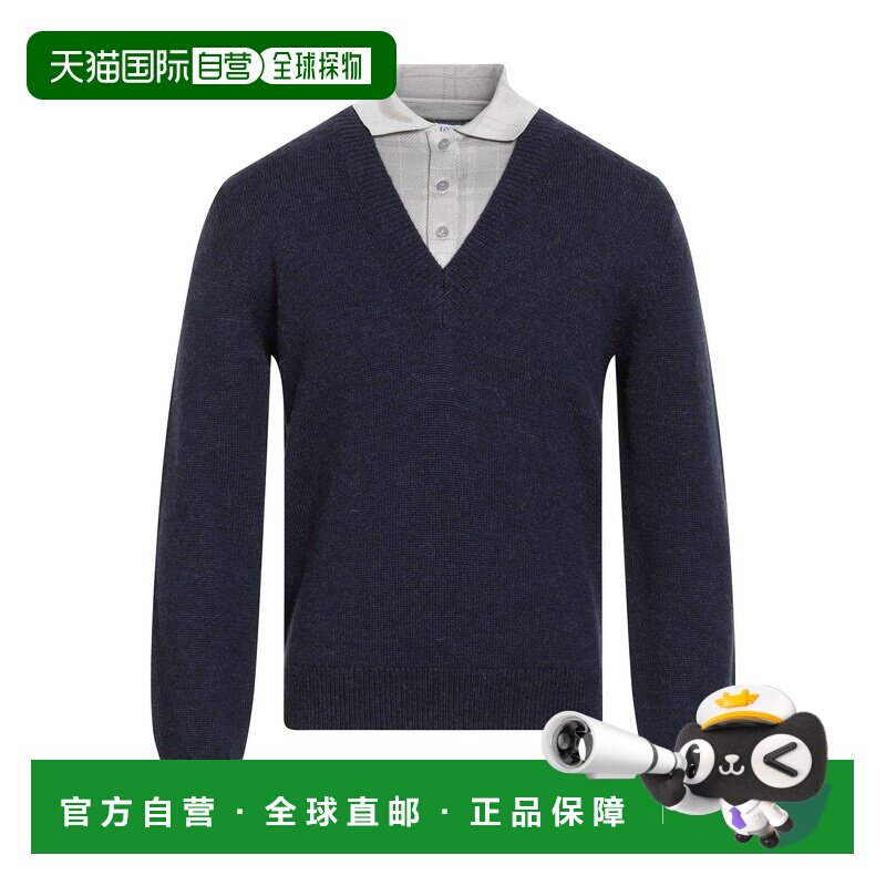 香港直邮LOEWE 罗意威 男士 毛衣 blue蓝色 舒适时尚