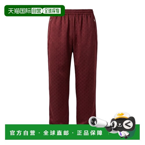 香港直邮Gucci GG针织提花休闲裤 865000XJHT0阔【付后1h可退】