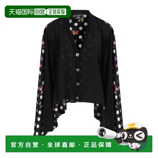 范思哲 舒适时尚 女士 black黑色 针织开衫 香港直邮versace