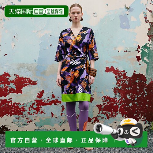 自营欧洲直邮Helly Hansen 女士紫色聚酯LIFA®ACTIVE打底裤