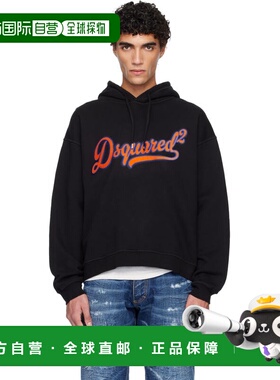 1h可退 香港直邮Dsquared2 二次方 男士 黑色 Relax Fit Sponge P