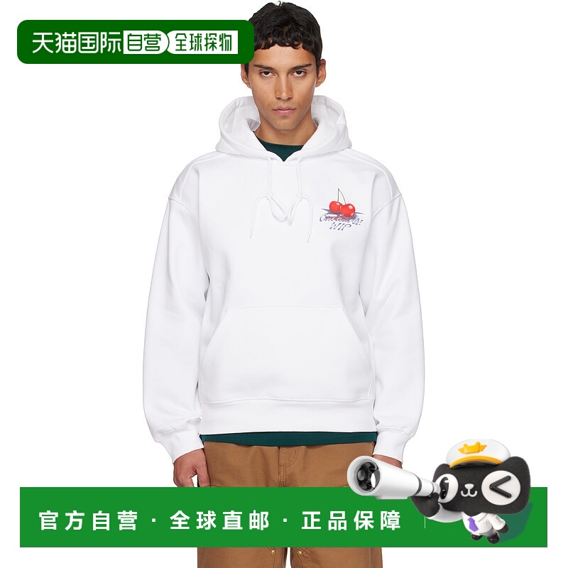 1h可退 香港直邮CARHARTT WIP 男士 白色 Jake Garcia 连帽衫 I03