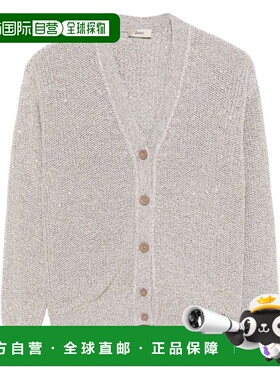 1h可退 香港直邮Herno 女士 V领开衫 MC000174D76065 grey灰色 舒