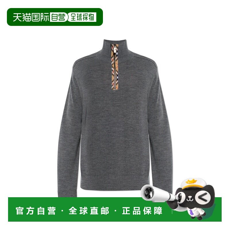 1h可退 香港直邮BURBERRY 男士针织衫 8118464A1345GREY SS2026