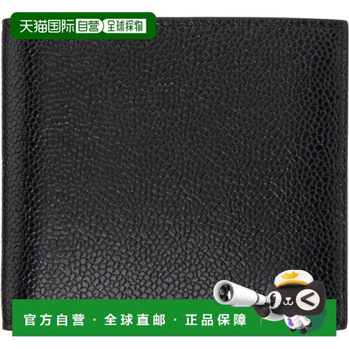 香港直邮Thom Browne 汤姆 布朗 男士 黑色 Pebble Grain Leather