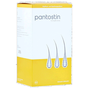 欧洲直邮德国药房Pantostin生发液3瓶*100ml外用遗传性脱发生长
