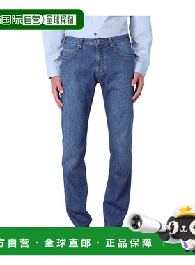香港直邮Emporio Armani 腰带环牛仔长裤 EM001370AF14118阿玛尼