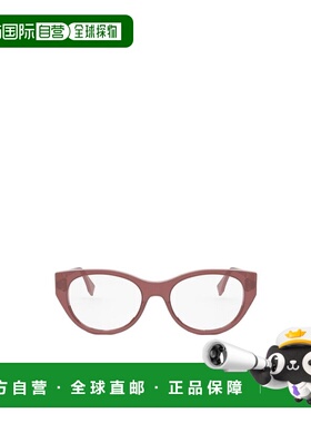 香港直邮Fendi 几何框平光镜 FE50099I