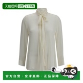 white白色 1h可退 舒适时 衬衫 2282338W338 香港直邮KHAITE 女士