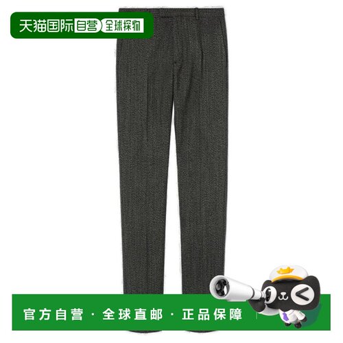 1h可退 香港直邮Gucci 古驰 男士 人字纹长裤 850333Z7AXE