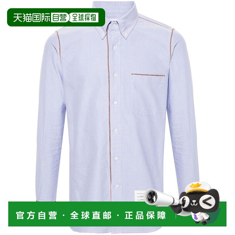 1h可退 欧洲直邮THOM BROWNE 男士衬衫MWL406AF0313480