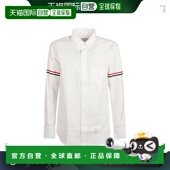 香港直邮Thom 纽扣衬衫 Browne 布朗 1h可退 长袖 汤姆 男士 MWL39