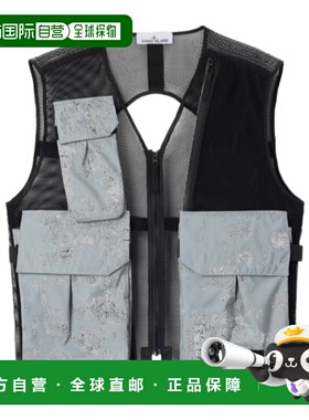 1h可退 香港直邮Stone Island 多口袋马甲 K2S45G100001S0273背心