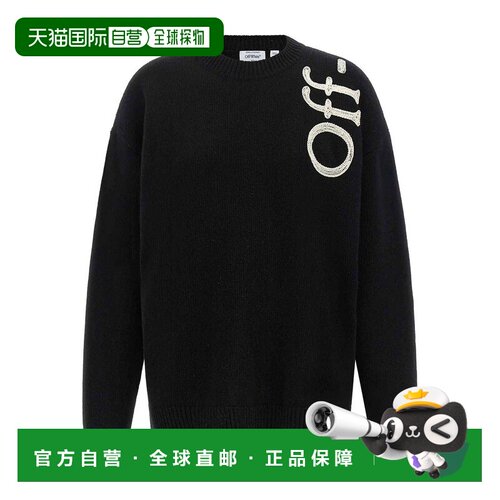 欧洲直邮OFF-WHITE 女士针织衫 2FE00534TW043 AW2026 白色 verti