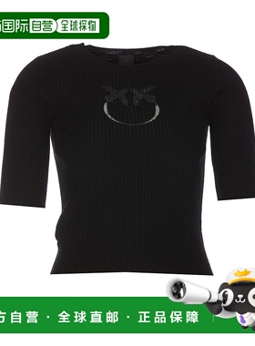 1h可退 欧洲直邮PINKO 女士针织毛衣 102017A18MZ99短袖针织衫