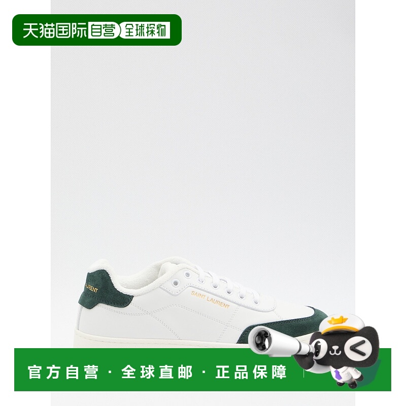 1h可退 欧洲直邮saint laurent 男士 时尚休闲鞋牛皮运动鞋