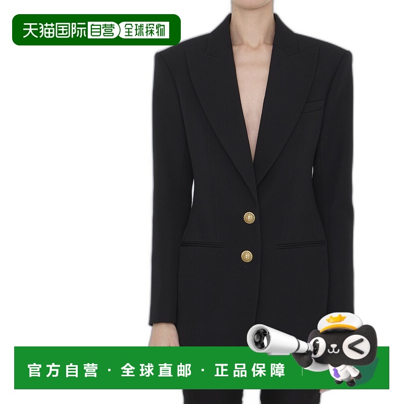 1h可退 欧洲直邮BALMAIN 女士西服 CF1SE055WC090PA外套西装