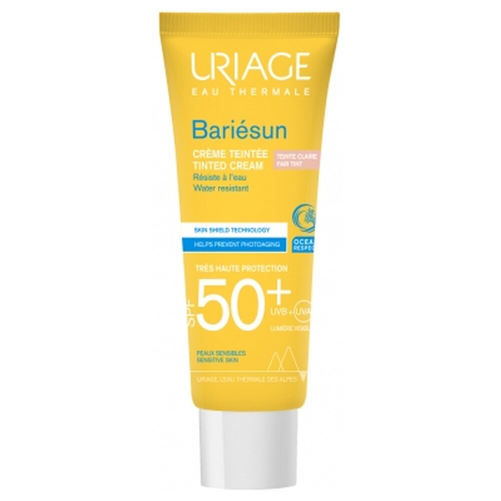 欧洲直邮依泉 /Uriage 巴瑞阳彩妆防晒霜 高防护SPF50+ 50毫正品