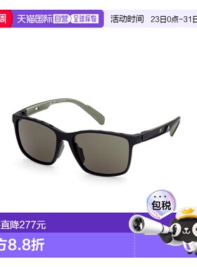 1h可退 香港直邮Adidas 男士 SP0035 02N 运动太阳镜 SP003502N