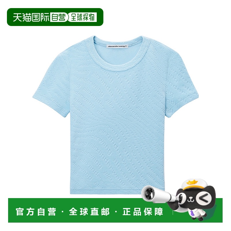 1h可退 香港直邮Alexander Wang 亚历山大 王 女士 短袖T恤 4CC12