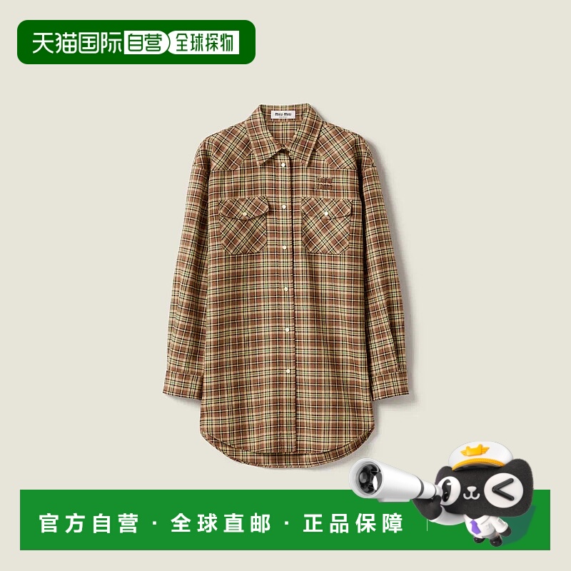 1h可退 欧洲直邮MIU MIU 缪缪 25秋冬 MK1969_174R_F0C59_S_OOO