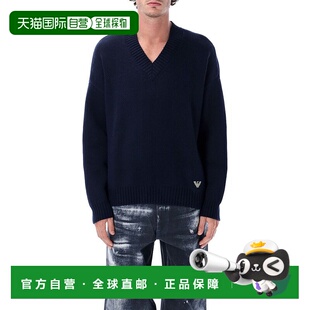 香港直邮Emporio 男士 Armani 阿玛尼 V領針織套 安普里奥 1h可退