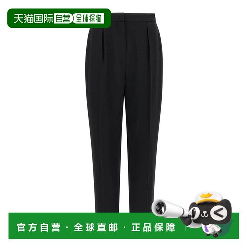 1h可退 香港直邮BALMAIN 女士休闲裤 FF1PN190WC090PA SS2026 黑