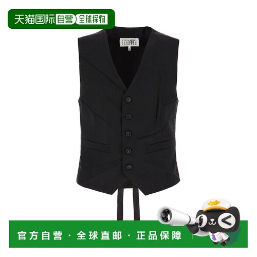 香港直邮MM6 MAISON MARGIELA 男士马甲 SH2FB0018M支付后1h可退