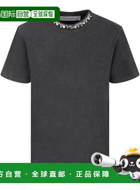 1h可退 香港直邮GOLDEN GOOSE 女士 CLOTHING AND POLOS 灰色棉质