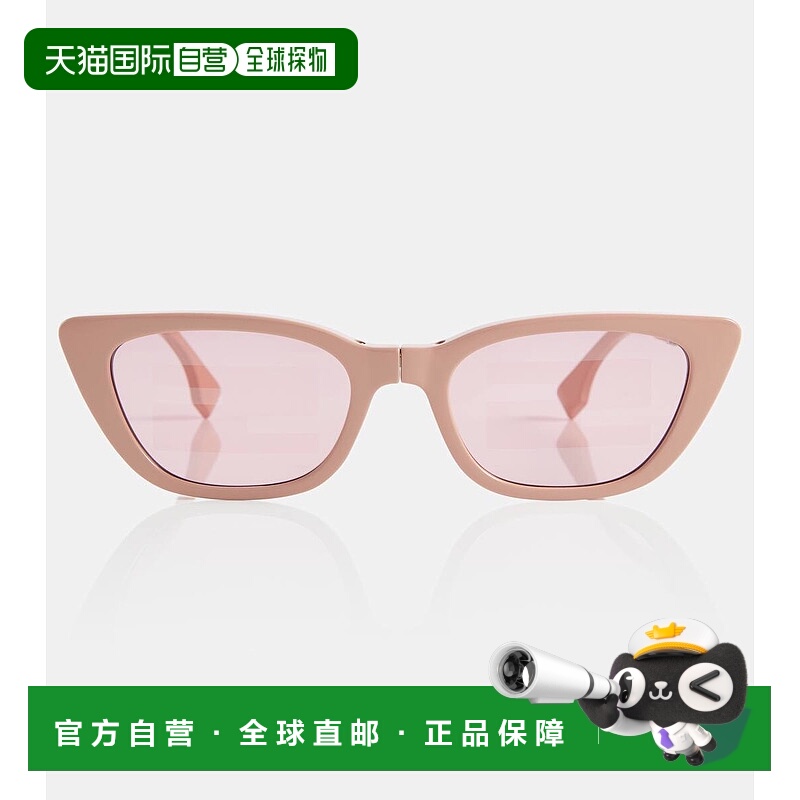 香港直邮Fendi 芬迪 女士 可折叠醋纤太阳眼镜 pink粉色 舒适时尚