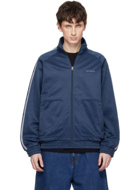 1h可退 香港直邮CARHARTT WIP 男士 蓝色 Bolar 运动夹克 I036223
