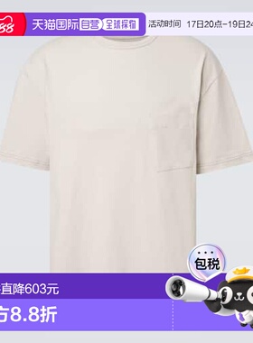 1h可退 香港直邮Lemaire 男士 棉质亚麻T恤 TS0010LJ1010