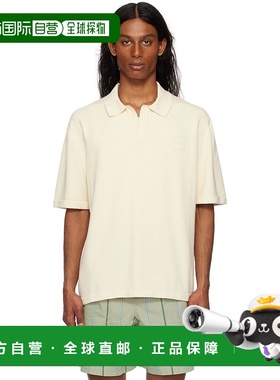 香港直邮MAISON KITSUNE 男士 灰白色 Bold Fox Head Embroidered